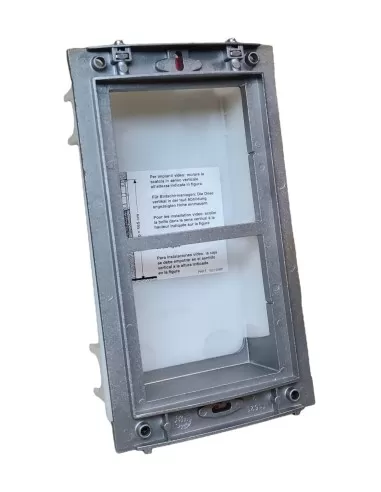 Caja marco de 2 módulos